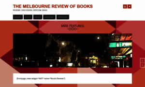 Melbournereviewofbooks.com thumbnail