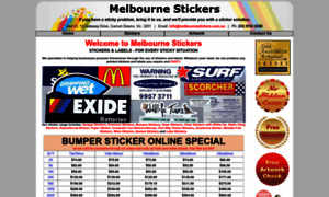 Melbournestickers.com.au thumbnail