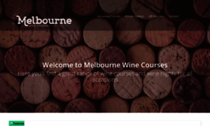 Melbournewinecourses.com.au thumbnail