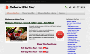 Melbournewinetour.com.au thumbnail