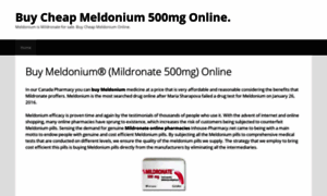 Meldonium500mg.com thumbnail