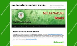 Melianature-network.com thumbnail