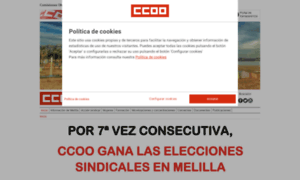 Melilla.ccoo.es thumbnail