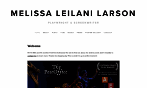 Melissaleilanilarson.com thumbnail