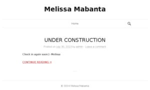 Melissamabanta.com thumbnail