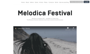 Melodicafestival.org thumbnail