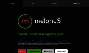 Melonjs.org thumbnail
