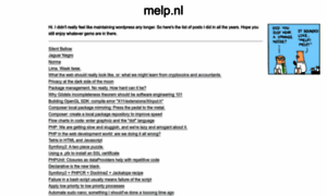 Melp.nl thumbnail