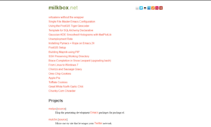 Melpa.milkbox.net thumbnail