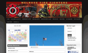Melrose-firefighters.org thumbnail