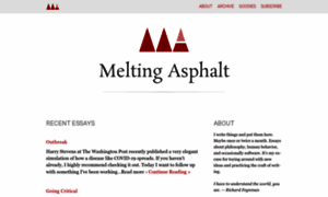Meltingasphalt.com thumbnail