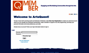 Member.artsquest.org thumbnail