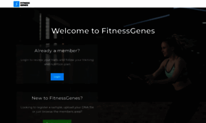 Member.fitnessgenes.com thumbnail
