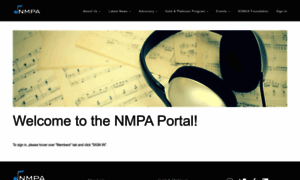 Member.nmpa.org thumbnail