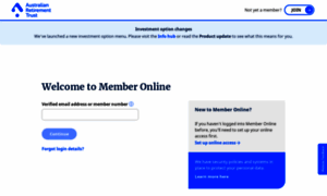 Member.secure.australianretirementtrust.com.au thumbnail