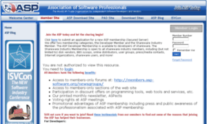 Members.asp-software.org thumbnail
