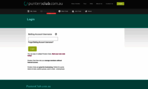 Members.puntersclub.com.au thumbnail