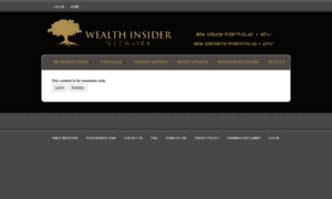 Members.wealthinsidernetwork.com thumbnail