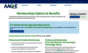 Membership.aace.org thumbnail