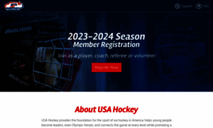 Membership.usahockey.com thumbnail