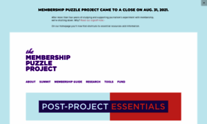 Membershippuzzle.org thumbnail