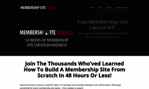 Membershipsitemoguls.com thumbnail