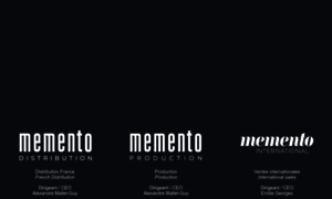 Memento-films.com thumbnail