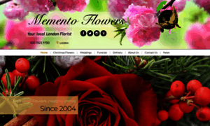 Mementoflowers.com thumbnail