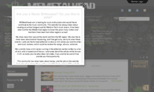 Memetalhead.com thumbnail