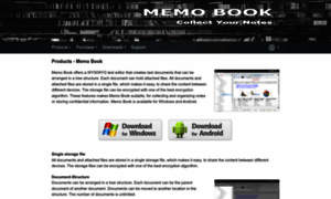 Memo-book.net thumbnail