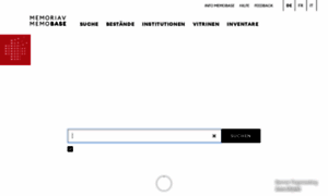 Memobase.ch thumbnail