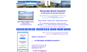 Memorable-beach-vacations.com thumbnail