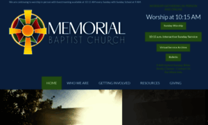 Memorialbaptistchurch.org thumbnail