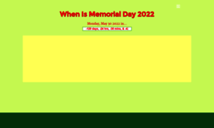 Memorialday.info thumbnail