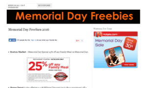 Memorialdayfreebies.com thumbnail