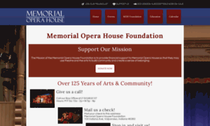 Memorialoperahousefoundation.org thumbnail