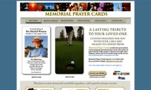 Memorialprayercards.com thumbnail