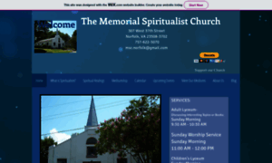 Memorialspiritualistchurch.org thumbnail