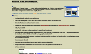 Memorize-words.sourceforge.net thumbnail