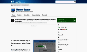 Memory-booster.en.lo4d.com thumbnail