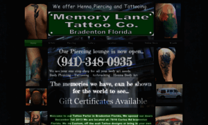 Memorylanetattooco.com thumbnail