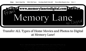 Memorylanetodvd.com thumbnail