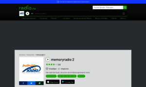 Memoryradio2.radio.de thumbnail