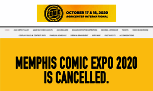 Memphiscomicexpo.com thumbnail