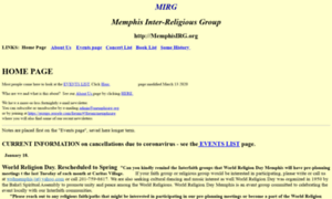 Memphisirg.org thumbnail
