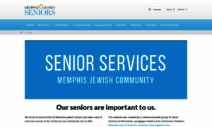 Memphisjewishseniors.org thumbnail