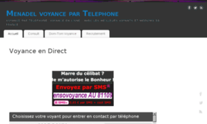 Menadel-voyance.com thumbnail