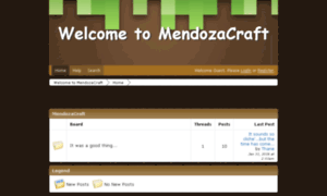 Mendozacraft.boards.net thumbnail