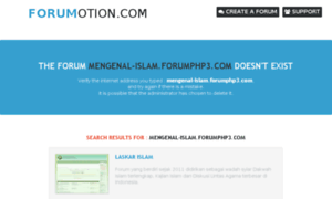 Mengenal-islam.forumphp3.com thumbnail