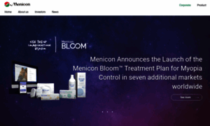 Menicon.com thumbnail